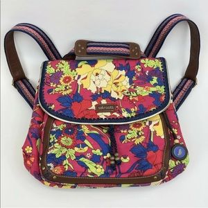 Sakroots Floral Multicolor Backpack